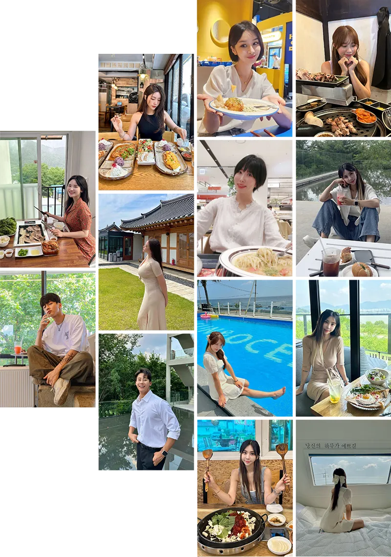 아이써치마케팅이 진행한 인플루언서 콘텐츠 모음