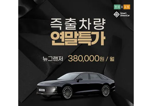 현대홈쇼핑 배너 작업 이미지